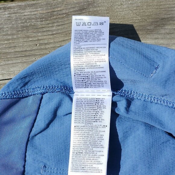 ATHLETA Trekkie Bermuda 2.0 Shorts Women's 6 Ripstop Lightweight Hiking Blue - Picture 9 of 11